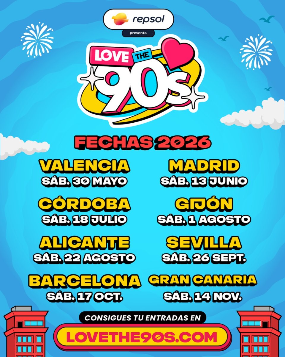 Love the 90's Barcelona